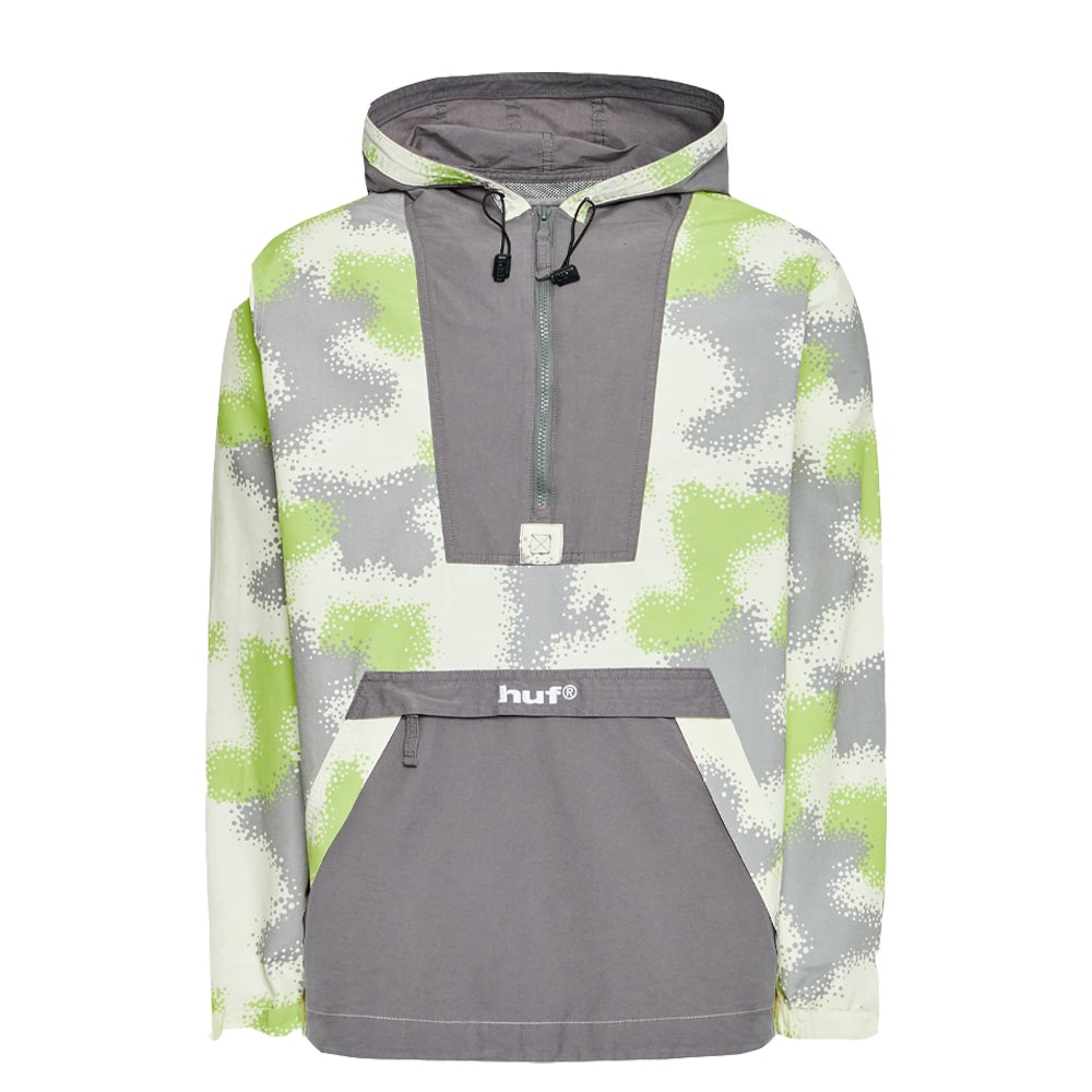 Αντιανεμικό HUF Commander Camo Anorak Grey