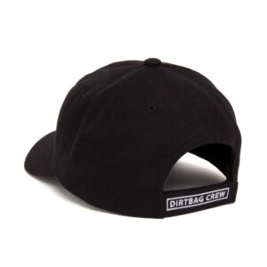 HUF Wasted Time 6 Panel Cap Black