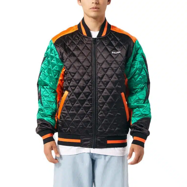 HUF Lightning Bomber Jacket Black