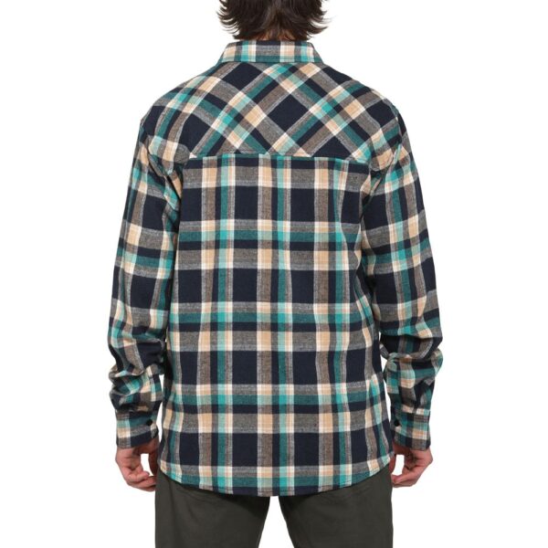 Flannel Shirt Horsefeathers Scuba Blue