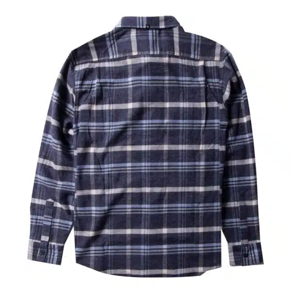 Vissla Central Coast Flannel Shirt Nightsade Blue