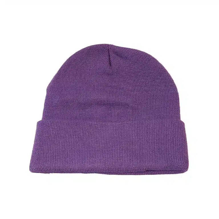 24 Colours Purple Beanie