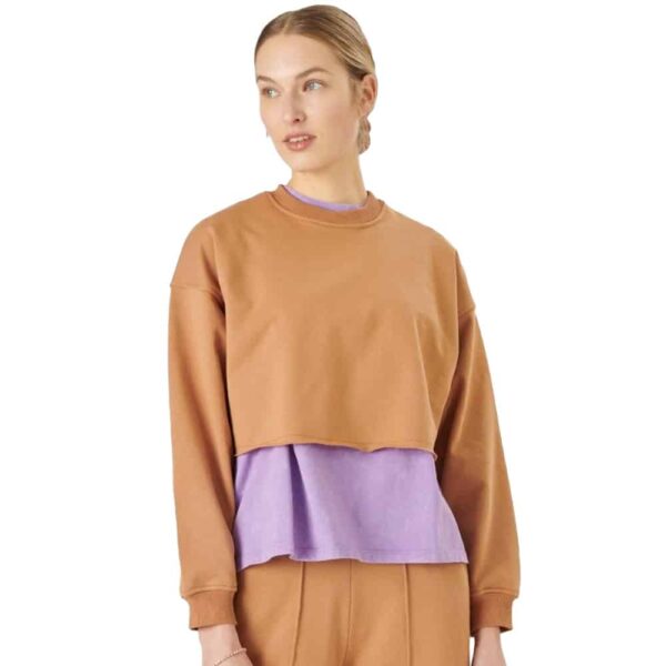 24 colours cropped sweat