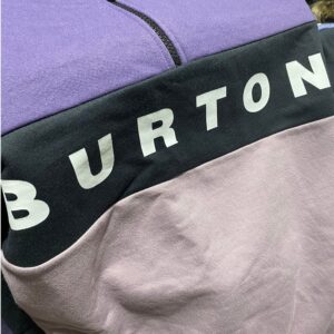 mplouza Burton Lowball 1/4 Zip Violet Elderberry
