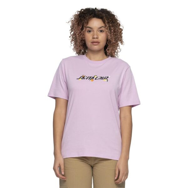 T-Shirt Santa Cruz Orchard Strip Orchid
