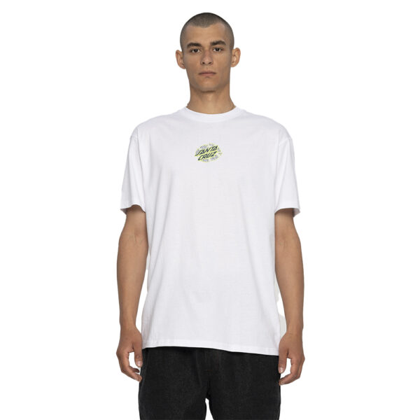 T-Shirt Santa Cruz Rigid Screaming Hand White