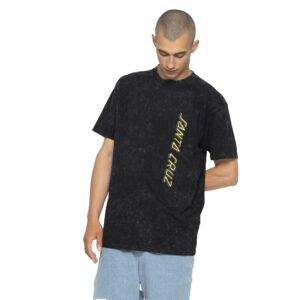T-Shirt Santa Cruz Roskopp Break Black Acid Wash