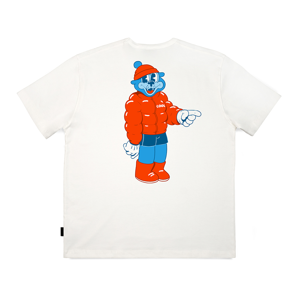 T-Shirt The Dudes Cool Hell Off White