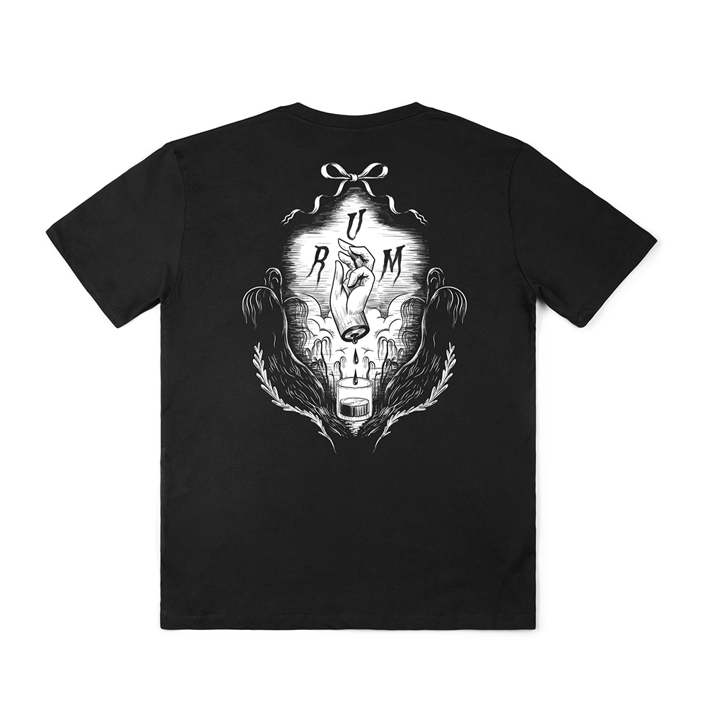 T-Shirt The Dudes Rum Black