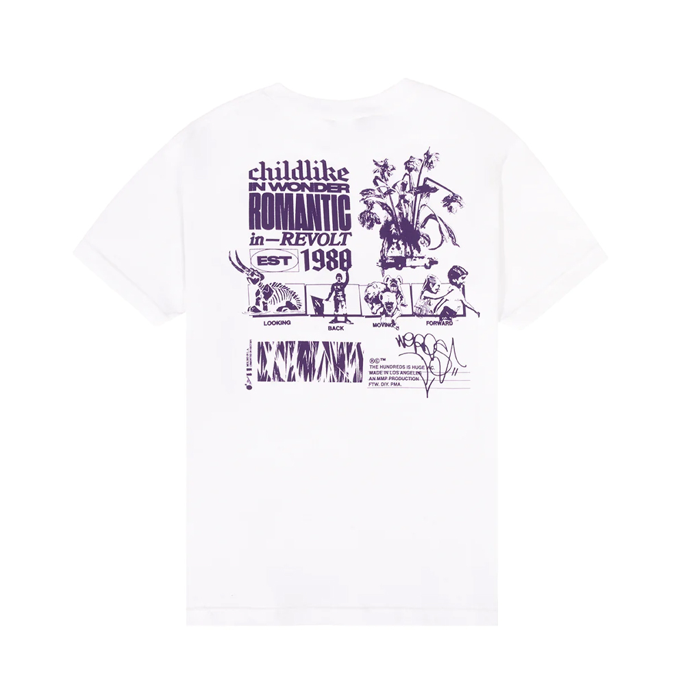 T-Shirt The Hundreds Moving Forward White