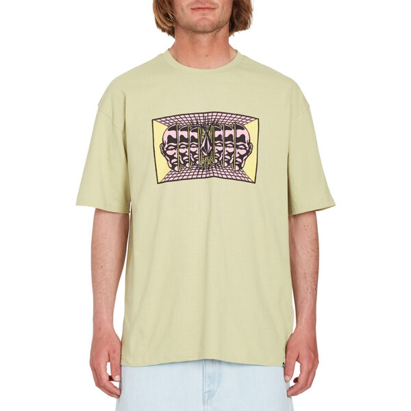T-Shirt Volcom Mind Invasion Lentil Green