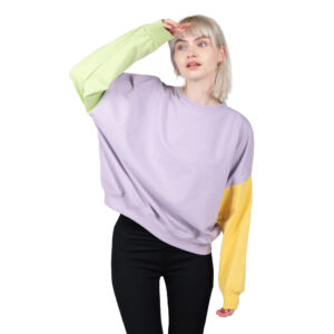 24 Colours Oversized sweatshirt Multicolor