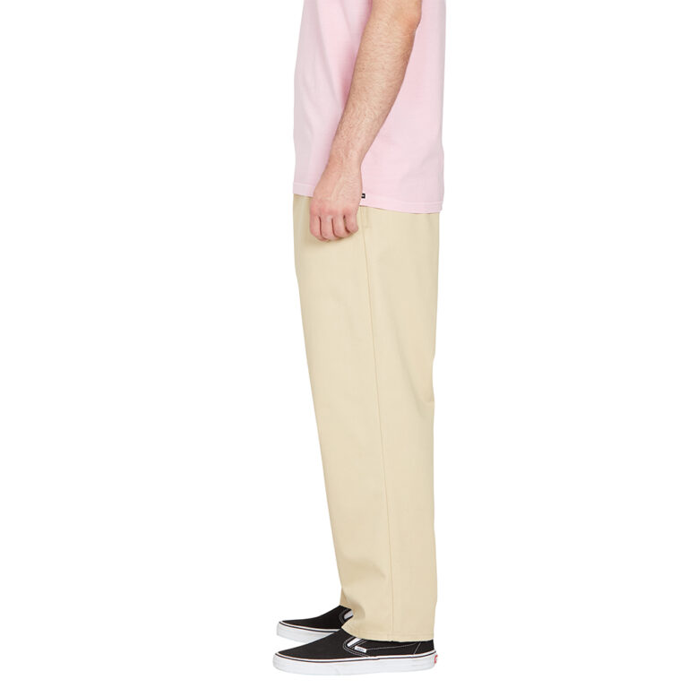 panteloni plise Chino Volcom Pleated Almond