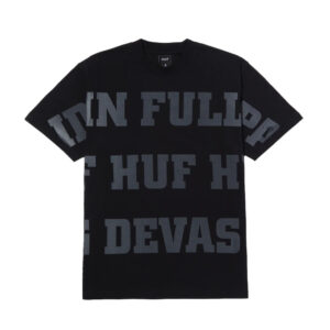 T-Shirt HUF Live Large Black