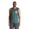 unisex tank AcePlayMore Flora Sea Green