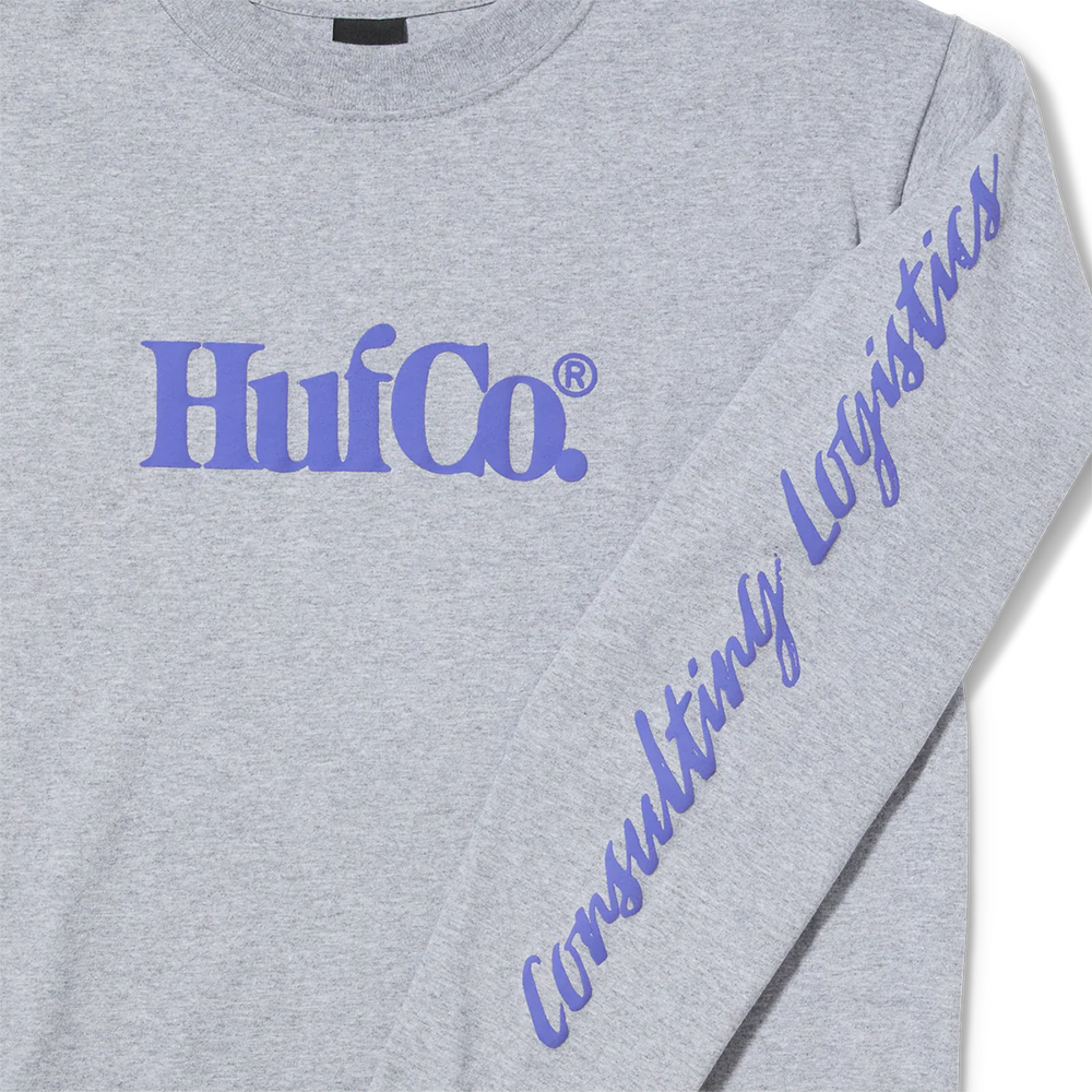 HUF Huf Co LS Heather Grey