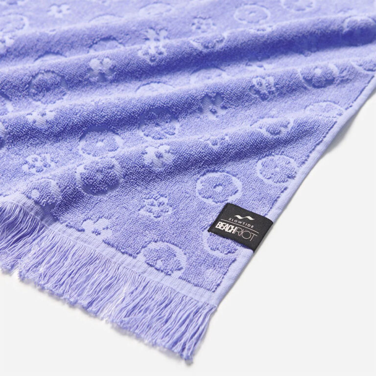 Slowtide Wavy Floral Beach Towel