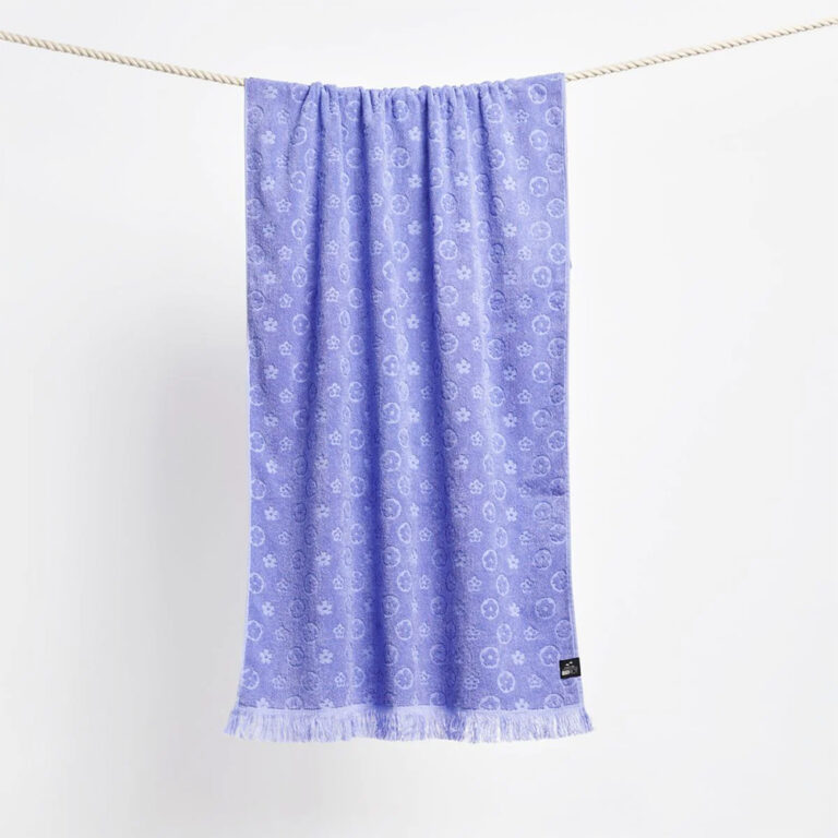 Slowtide Wavy Floral Beach Towel