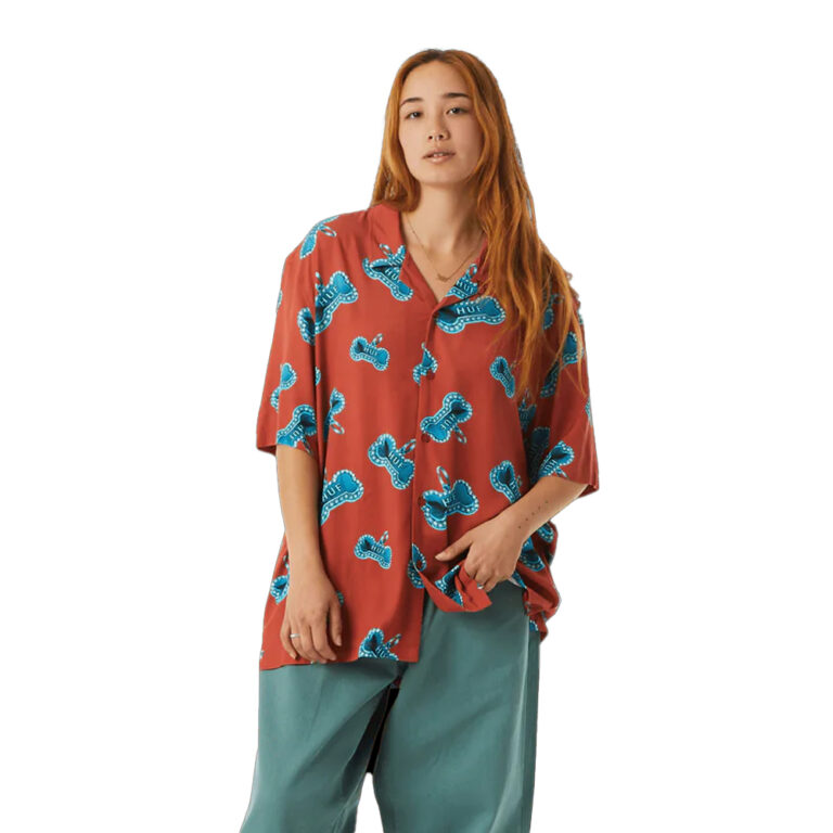 Unisex poukamiso HUF Bones Resort Rose