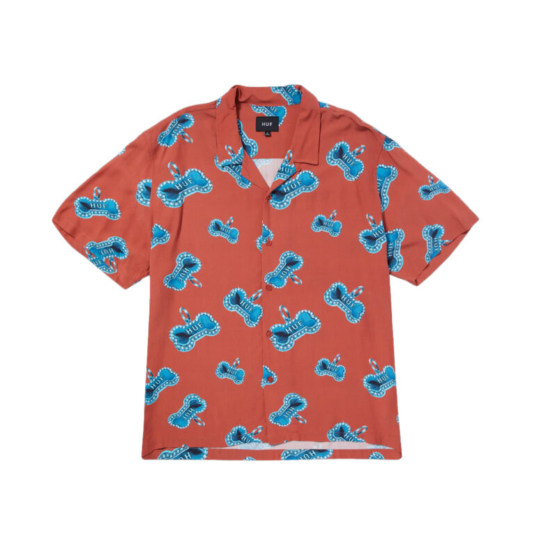 Unisex poukamiso HUF Bones Resort Rose