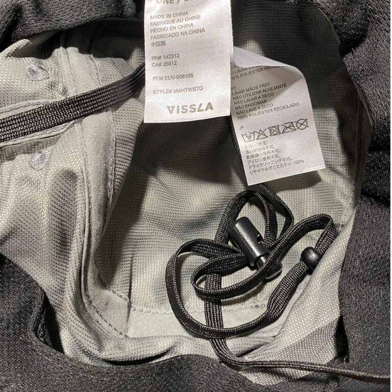 Bucket Hat Vissla Stoke Em Steel Grey