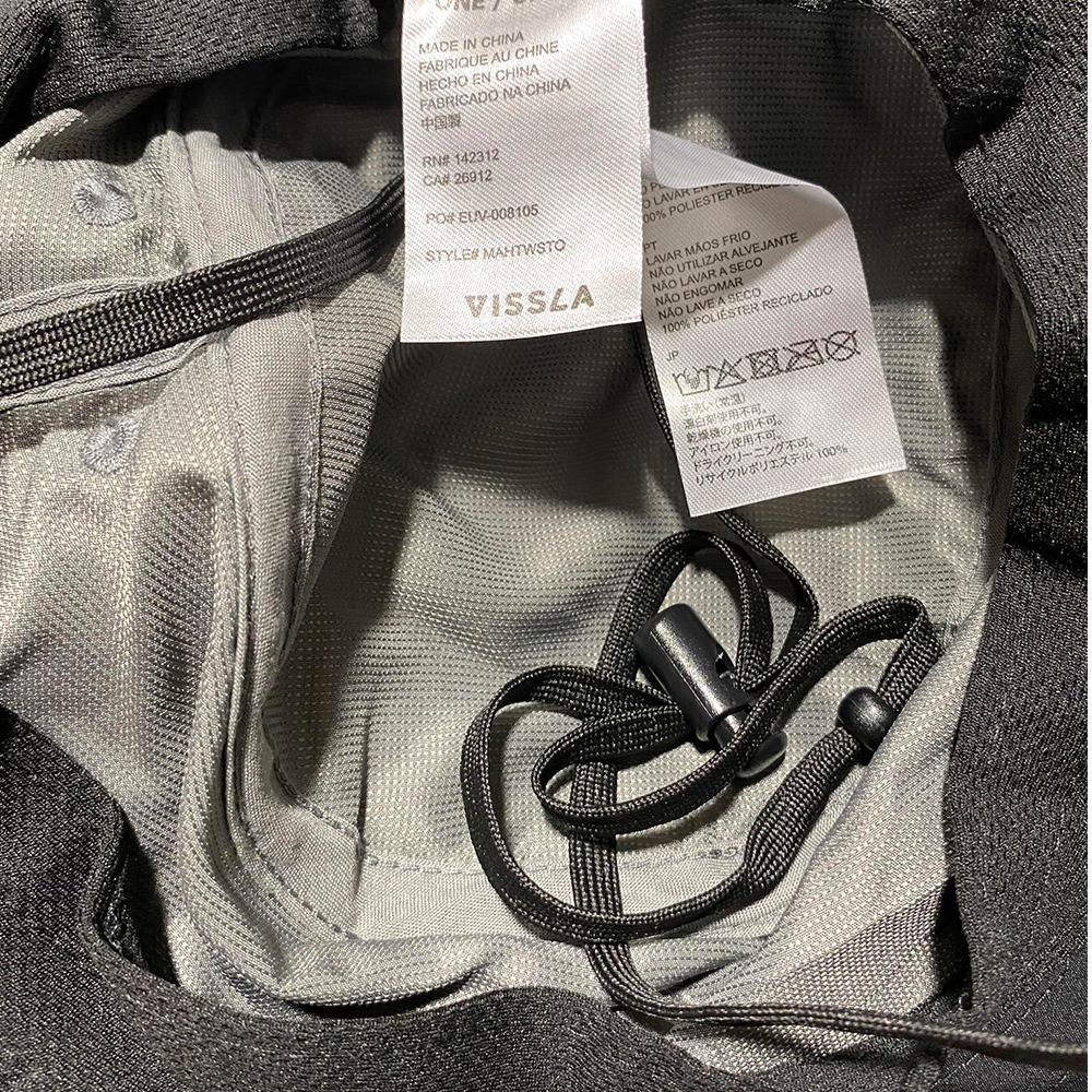Bucket Hat Vissla Stoke Em Steel Grey