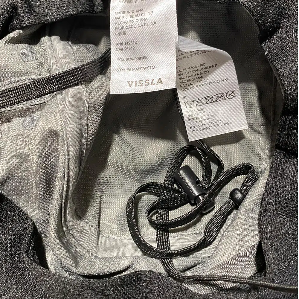 Bucket Hat Vissla Stoke Em Steel Grey
