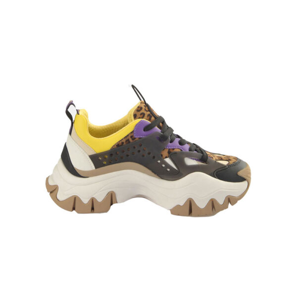 Buffalo Trail One Animal Mix Purple Yellow