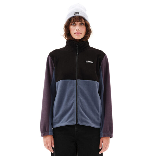 Fleece Emerson 232.EW29.40 Stone Blue Black Purple