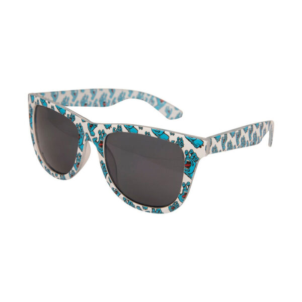 Santa Cruz Multi Hand Sunglasses White Blue