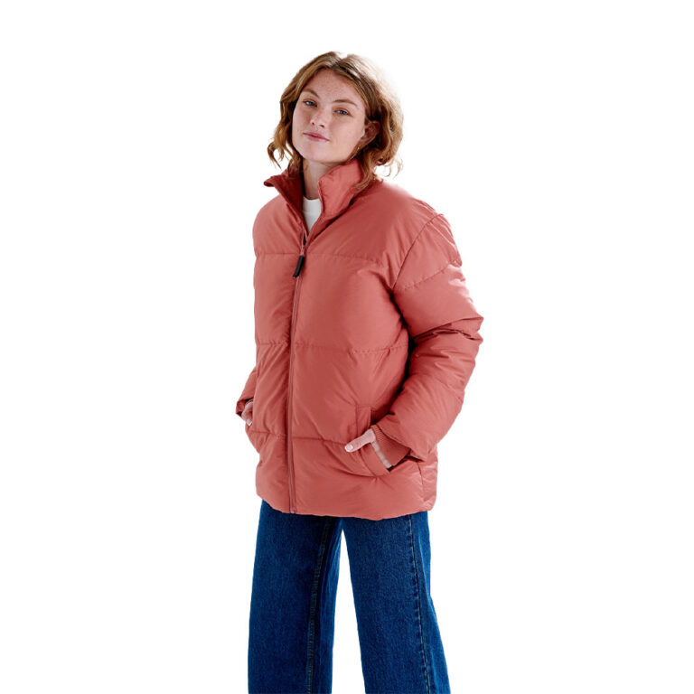 24 Colours Puffer Jacket Rose