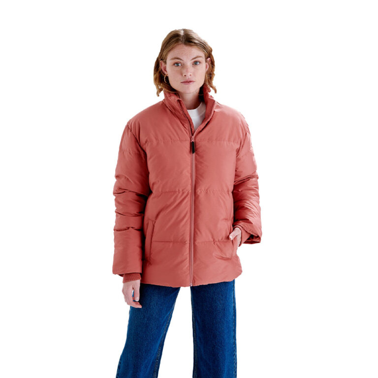 24 Colours Puffer Jacket Rose