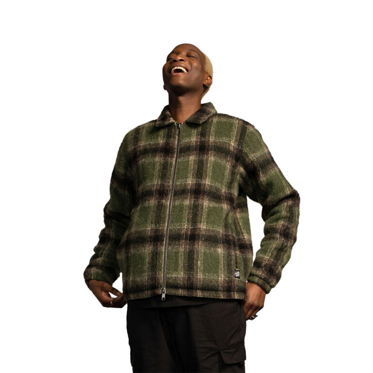 Santa Cruz Hideout Jacket Green Check