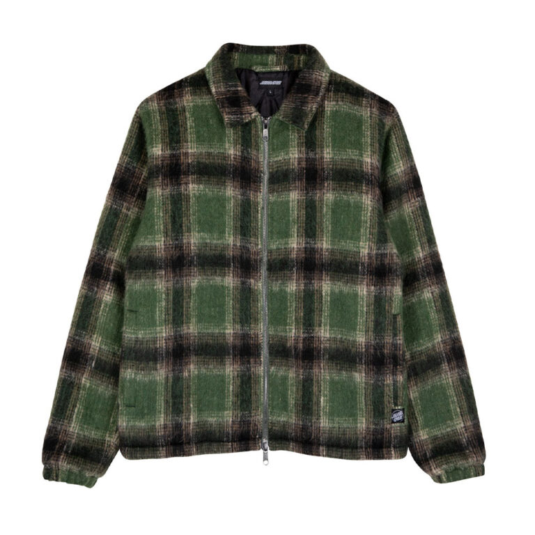 Santa Cruz Hideout Jacket Green Check