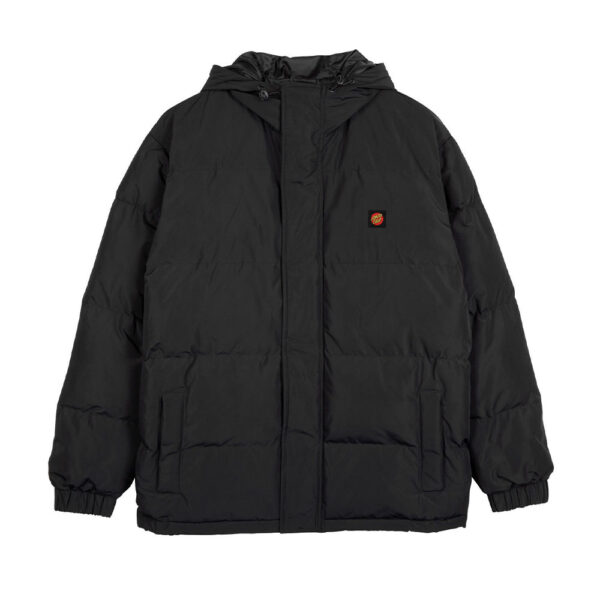 Santa Cruz Pillar Puffer Jacket Black