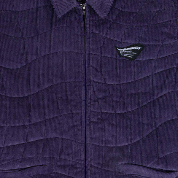 The Hundreds Wave Corduroy Jacket Dusty Purple