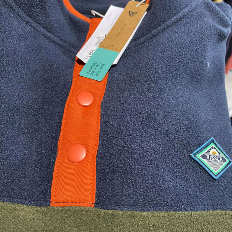 Vissla Hiker Eco Polar Fleece Olive Blue