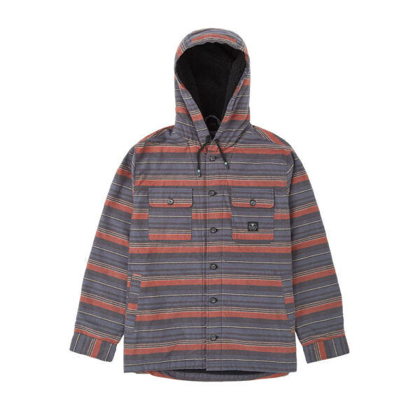 Vissla Tayrona Overshirt Barn Red