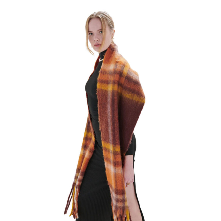 24 Colours Scarf Brown