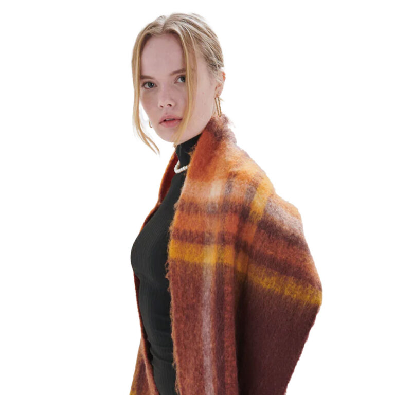24 Colours Scarf Brown