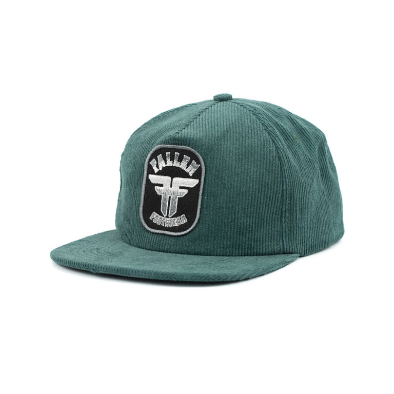 Fallen Metallic Hat Cord Emerald Green