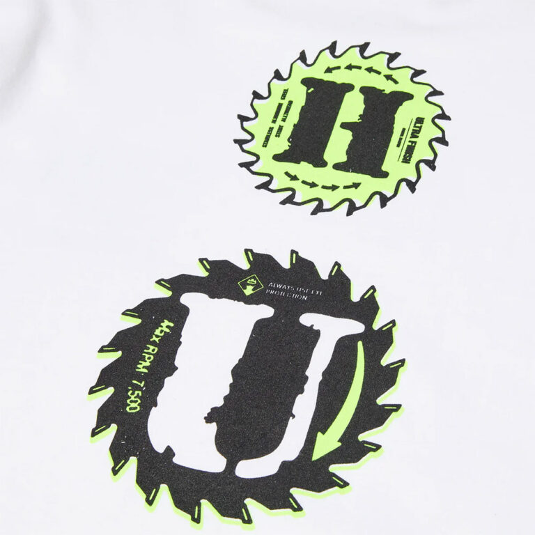 HUF Buzzkill LS Tee White