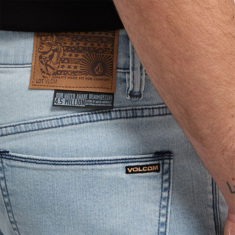 Volcom 2x4 Denim Pant Powder Blue