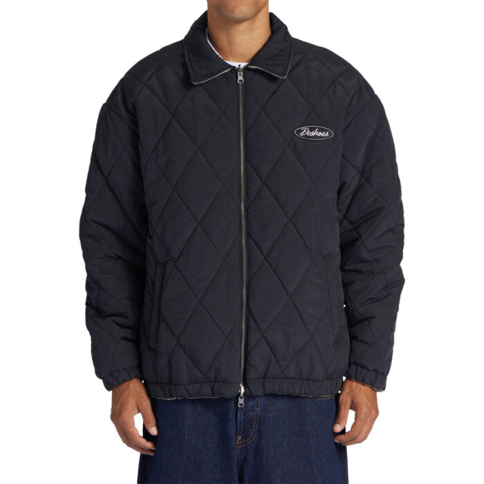 DC Hat Trick Reversible Bomber Jacket Black