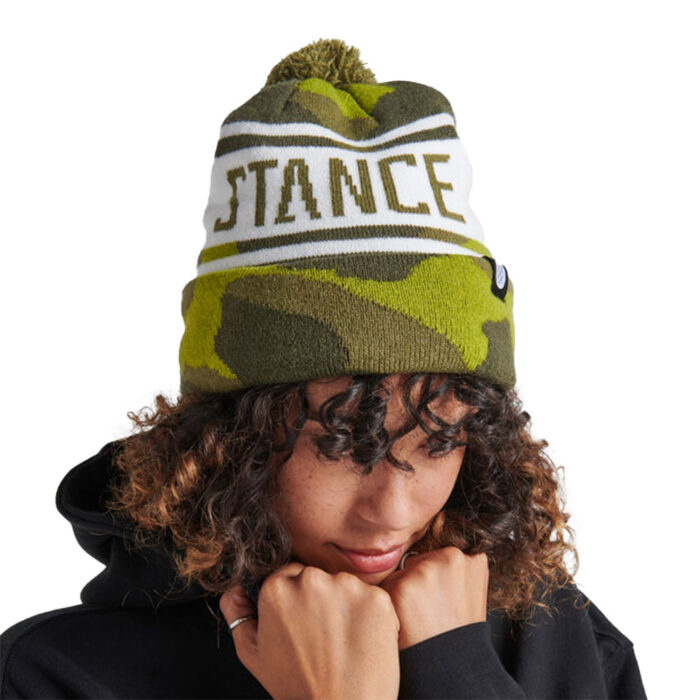 Stance OG Pom Beanie Camo