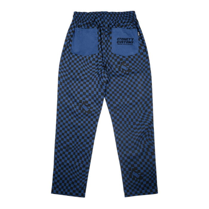 The Dudes Stoney Pant Blue Black