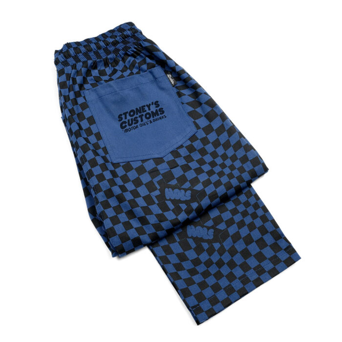 The Dudes Stoney Pant Blue Black