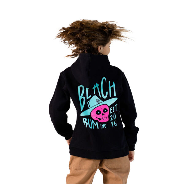 Aceplaymore Forever Beach Bum Kids Unisex Hoodie Black