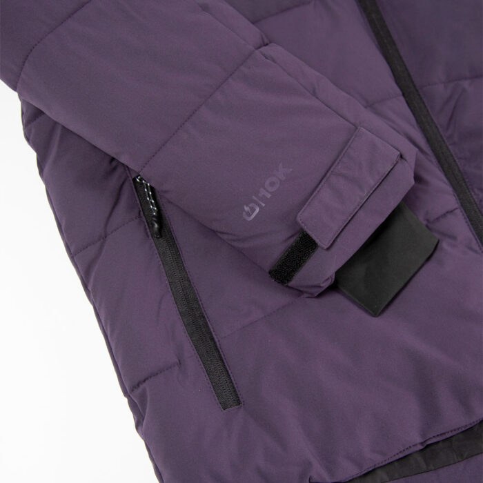 Emerson Puffer Jacket 232.EM10.15 Purple Black