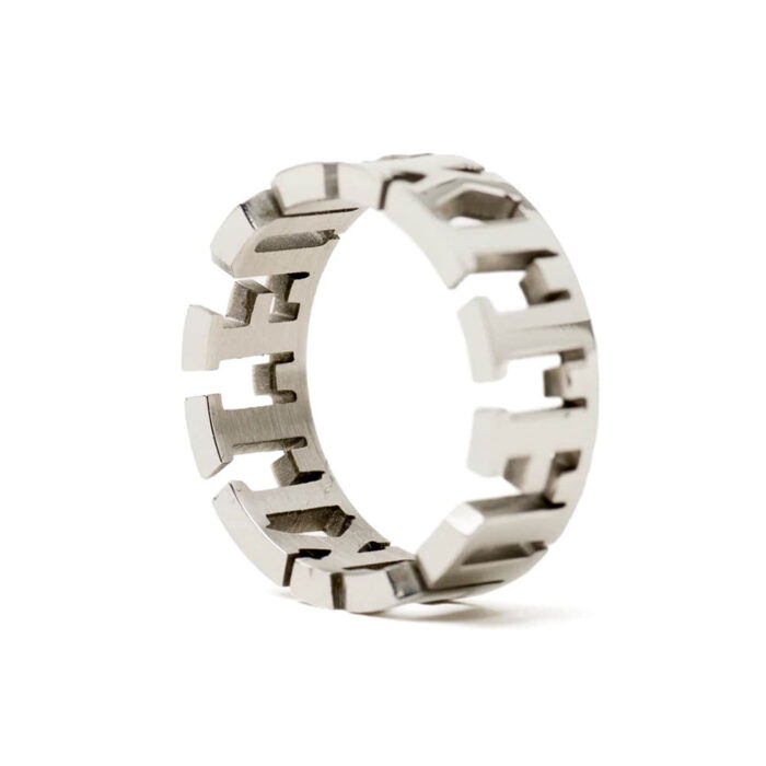 HUF Fuck It Ring Silver - Image 2